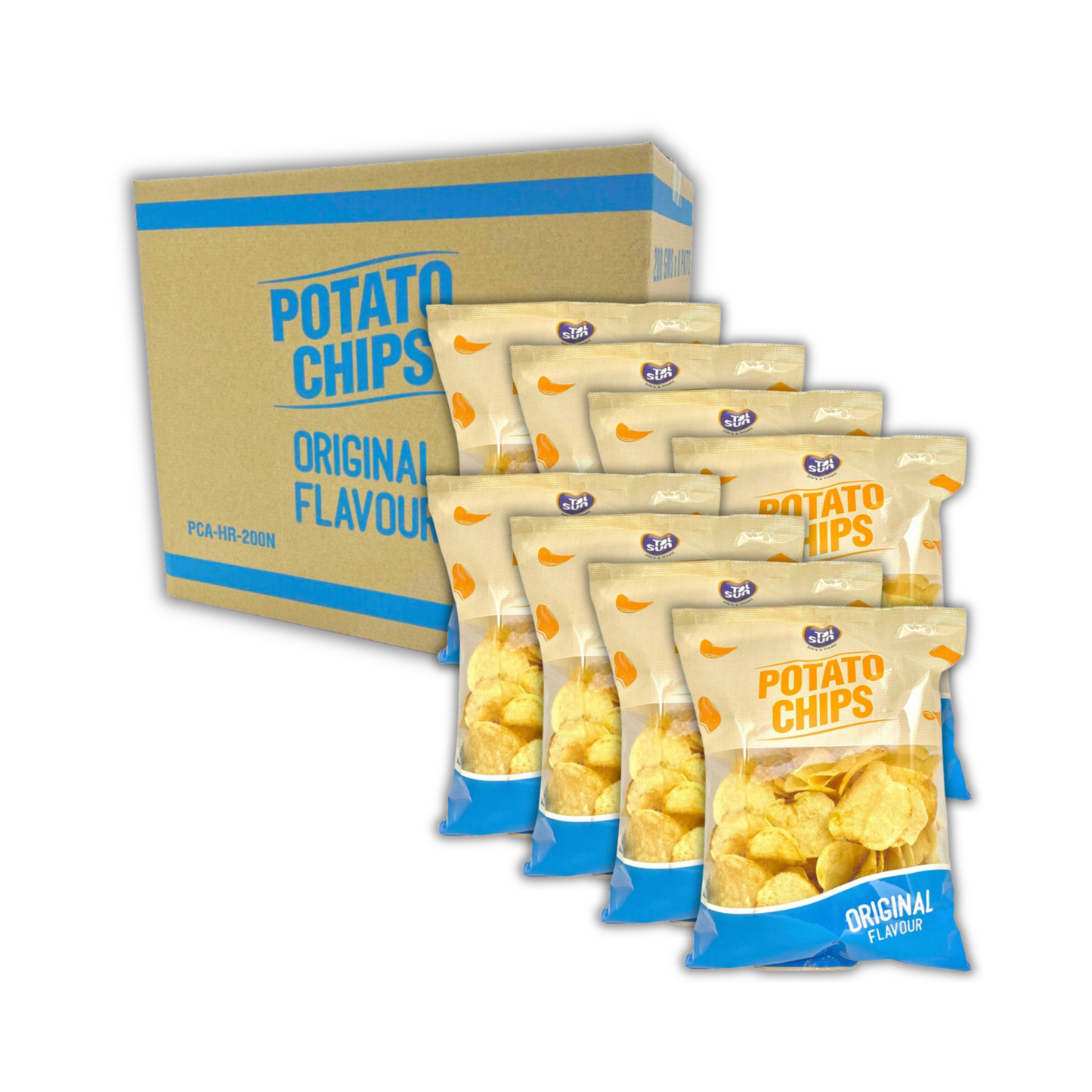 TAISUN POTATO CHIPS CARTON (SINGLE FLAVOUR)