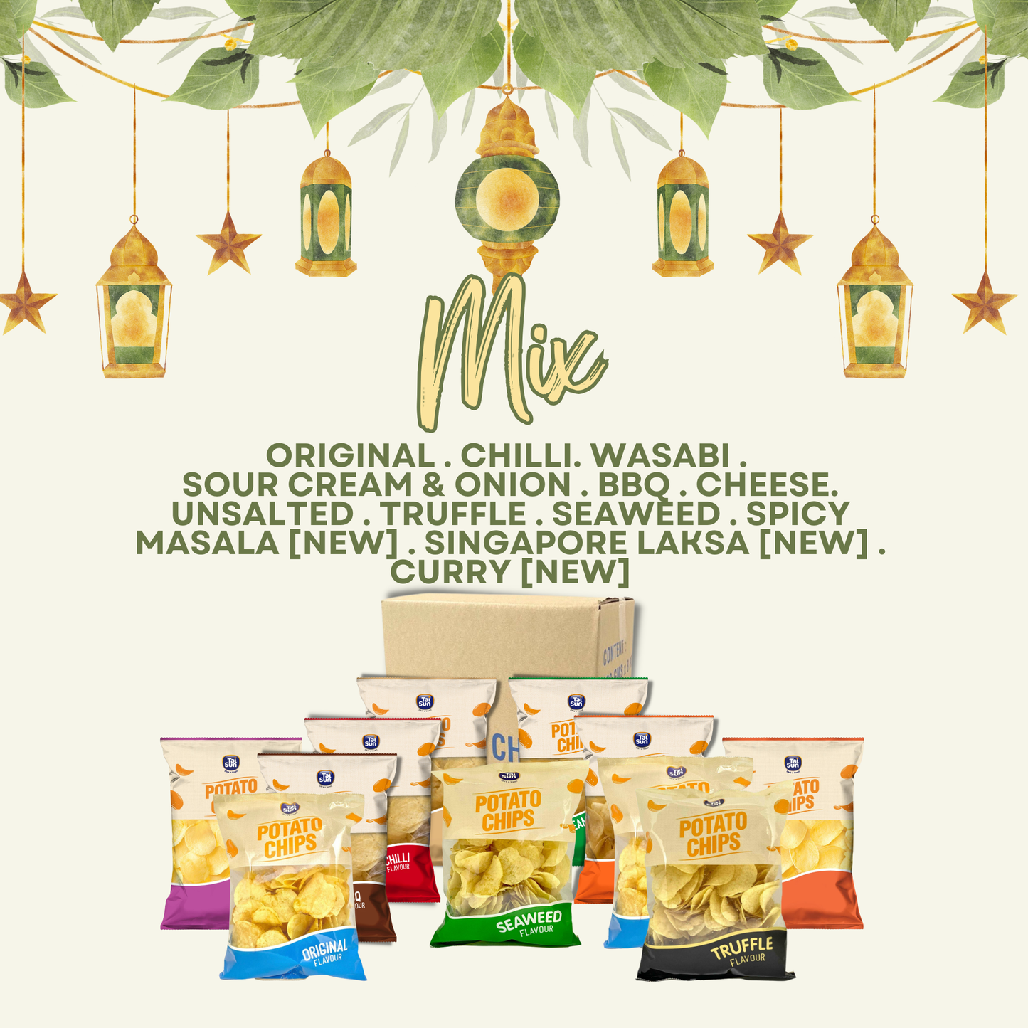 TAISUN - CARTON (MIX 2 FLAVOURS)