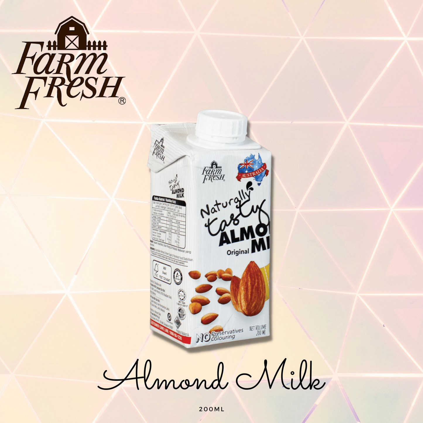 ALMOND MILK 200ml [PACK]
