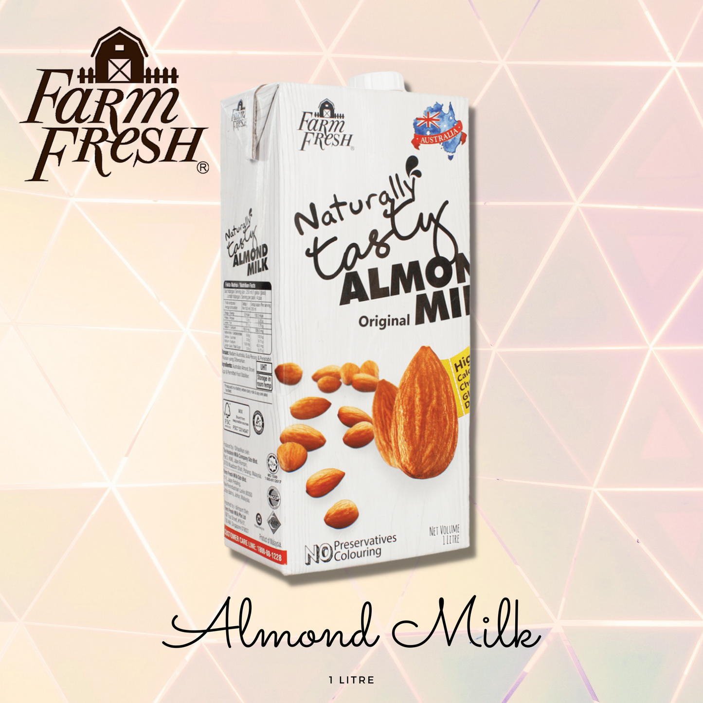 ALMOND MILK 1 LITRE [PACK]