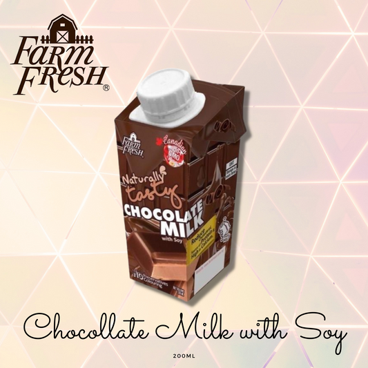 CHOCOLATE SOY MILK 200ml [PACK]