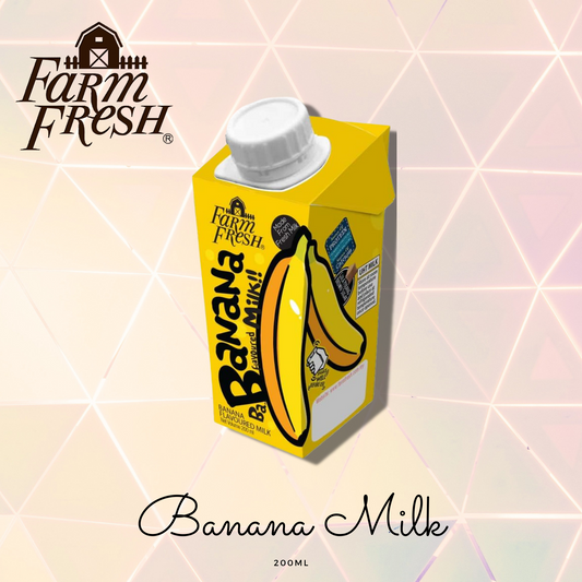 BANANA MILK 200ml [PACK]