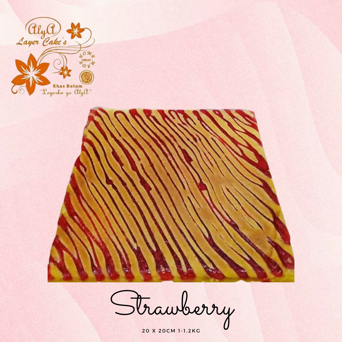 ALYA LAYER CAKE - STRAWBERRY [FEA ONLY]